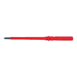 Wera VDE Lame interchangeable pour vis Pozidriv, Kraftform Kompakt VDE 65 i Take it easy, PZ 2 x 157 mm