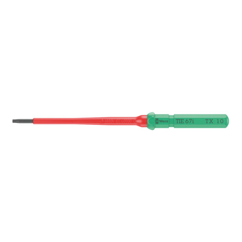 Wera VDE Lame interchangeable pour vis TORX, Kraftform Kompakt VDE 67 i TORX® Take it easy, TX 10 x 157 mm