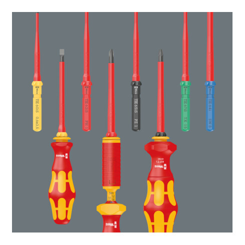 Wera VDE Lame interchangeable pour vis TORX, Kraftform Kompakt VDE 67 i TORX® Take it easy, TX 20 x 157 mm