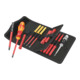 Wera VDE Lames interchangeables avec porte-embout, Kraftform Kompakt VDE 18 Universal 1 Tool Finder, 18 pièces-1