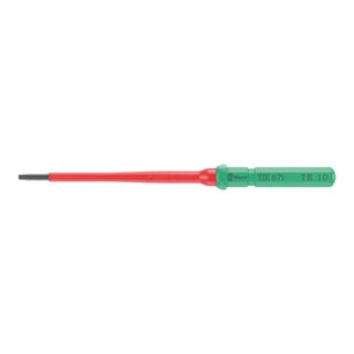 Wera VDE Wechselklinge für TX Schrauben, Kraftform Kompakt VDE 67 i TX Take it easy, TX 10 x 157 mm