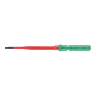 Wera VDE Wechselklinge für TX Schrauben, Kraftform Kompakt VDE 67 iS TX Take it easy, TX 15 x 157 mm