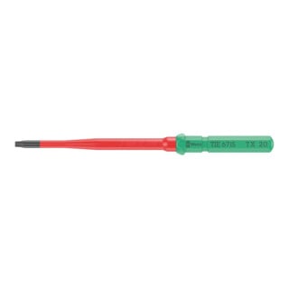 Wera VDE Wechselklinge für TX Schrauben, Kraftform Kompakt VDE 67 iS TX Take it easy, TX 20 x 157 mm