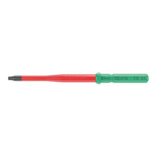 Wera VDE Wechselklinge für TX Schrauben, Kraftform Kompakt VDE 67 iS TX Take it easy, TX 25 x 157 mm