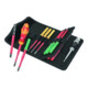 Wera VDE-Wechselklingen mit Handhalter, Kraftform Kompakt VDE 16 extra slim 1 Tool Finder, 16-teilig