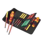 Wera VDE-Wechselklingen mit Handhalter, Kraftform Kompakt VDE 17 Universal 1 Tool Finder, 17-teilig