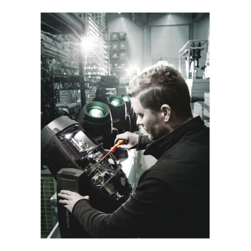 Wera VDE-Wechselklingen mit Handhalter, Kraftform Kompakt VDE 18 Universal 1 Tool Finder, 18-teilig