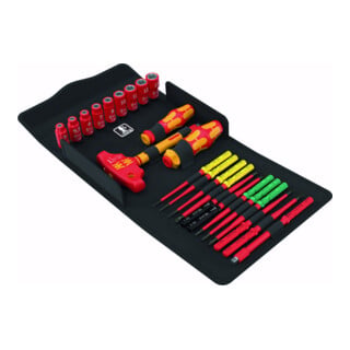 Wera Wechselklingen-Satz Kraftform Kompakt VDE 24-teilig Allrounder