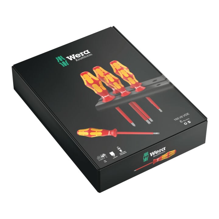 Wera Werk Schraubendrehersatz 160i 7, 7-tlg. 006147