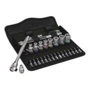 Wera Werk Zyklop Metall-Knarrensatz 1/4"-Antrieb, 28-tlg 004018