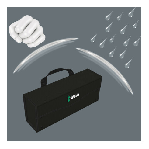 WERA Werkzeug-Box Wera2go 3, Typ: 1