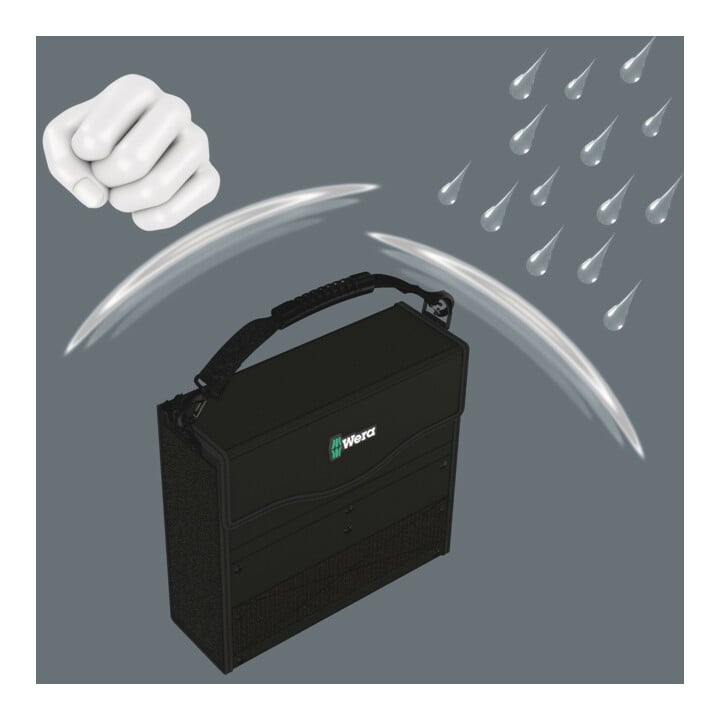 WERA Werkzeug-Container Wera2go 2, Typ: 1