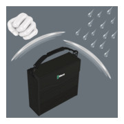 WERA Werkzeug-Container Wera2go 2, Typ: 1-4