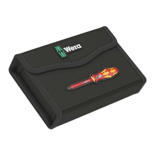 Wera Werkzeugtasche Kraftform Kompakt VDE 17 extra slim leer Textile Box