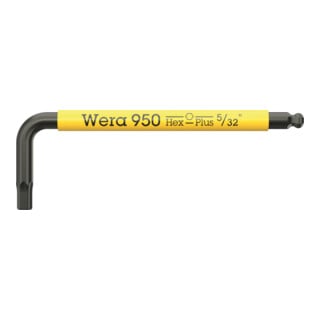 Wera Winkelschlüssel 950 SPKS Multicolour, zöllig, BlackLaser, 5  