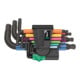 Wera Winkelschlüsselsatz 950/9 Hex-Plus Multicolour 2, metrisch, BlackLaser, 9-teilig