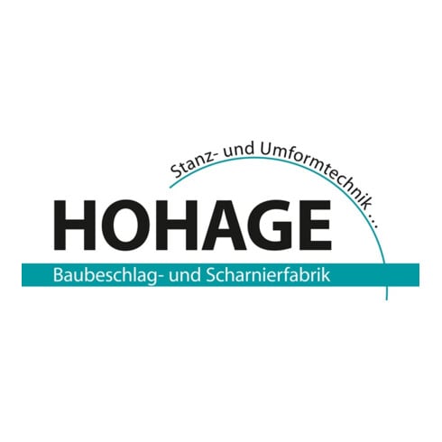 Werfgehänge L.300mm B.63x45mm S.3,7mm STA verzinkt,blau chroma.10 HOHAGE