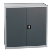 Werkzeug-/Beistellschrank H1000xB1000xT500mm 1Schubl.2BD grau/anthrazitgrau-5
