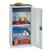 Werkzeug-/Beistellschrank H1000xB500xT500mm 1Schubl.2BD grau/blau STUMPF-1