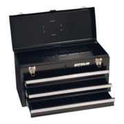 Werkzeugkoffer 1 Fach mit Trageeinsatz aus Stahlblech L.508 T.230 H.305 mm-1