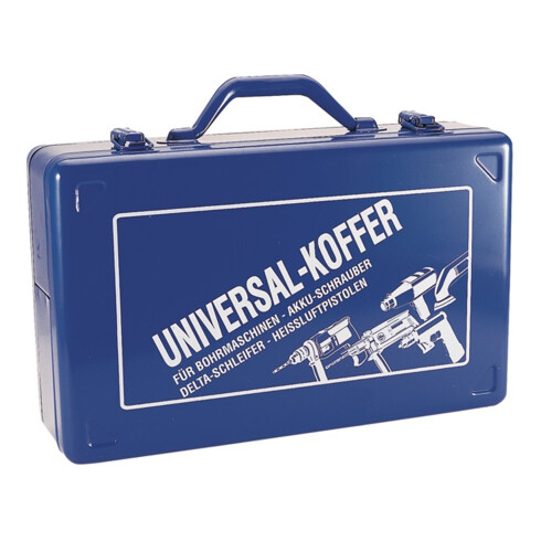 Werkzeugmaschinenkoffer B390xT240xH112mm Kunststoffeinlage f.Winkelschleifer