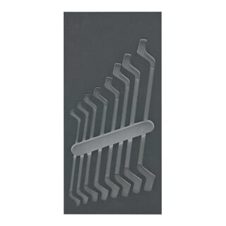 Werkzeugmodul Doppel-Ringschlüssel 188 x 395 x 30mm FORTIS