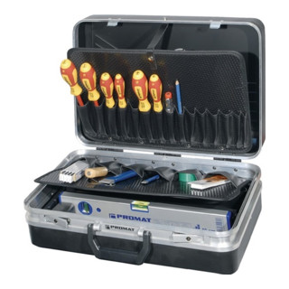 Werkzeugsortiment 46 tlg. f. Elektriker inkl. DUSPOL ANALOG und DUTEST PRO
