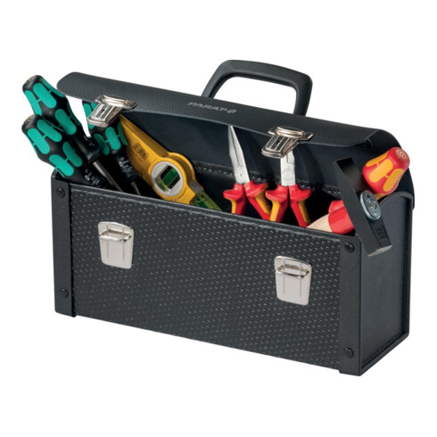 Werkzeugtasche B370xT140xH190mm 7l Kunststoff,Rindsleder,Con-Pearl® PARAT