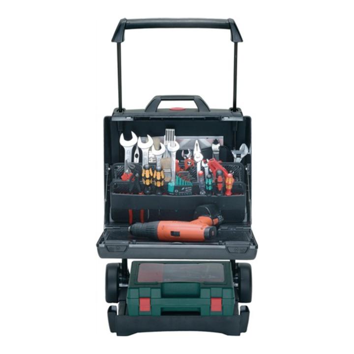 Werkzeugtasche mobil 465x210x355mm Teleskop-Griff PARAT schwarz