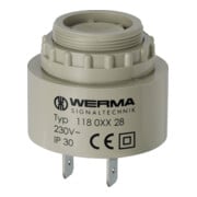 Werma Avertisseur sonore électrique 24V AC/DC 11806815-1
