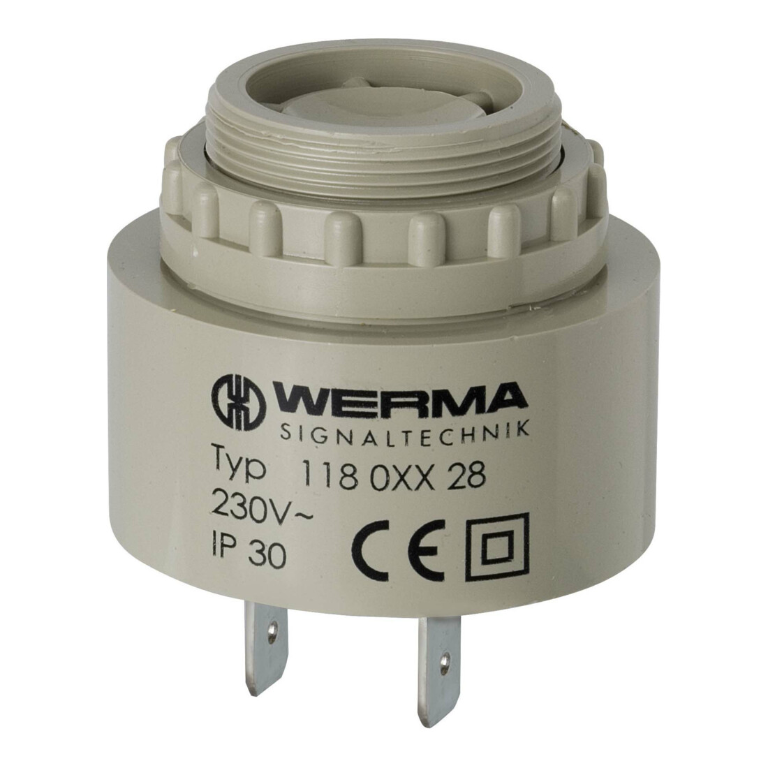 Werma Avertisseur sonore électrique 24V AC/DC 11806815