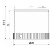 Werma Blitzlichtelement 24V DC rt 64310055-3
