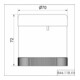 Werma Élément sonore continu/pulsé 24 V UC 84411855
