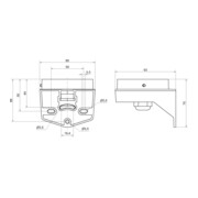 Werma Midi Accessoires d’angle pour câble 26170006-3