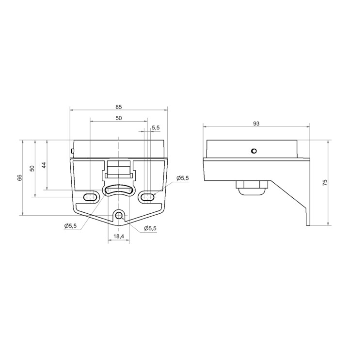 Werma Midi Accessoires d’angle pour câble 26170006