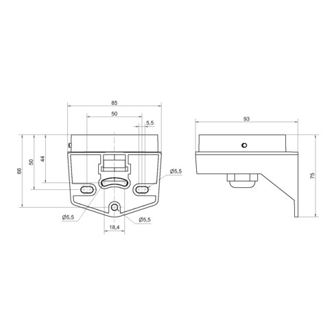 Werma Midi Winkel Kabelverschr. Zubehör 26170006