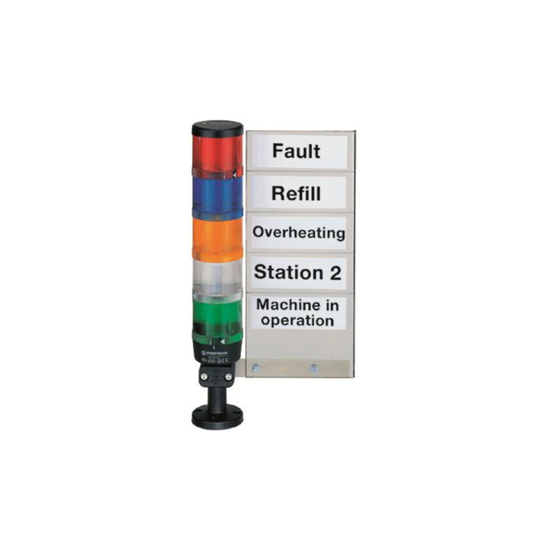 Werma Plaque signalétique pour signal combiné 96000005