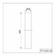 Werma Tube de fixation 400 mm Ø 25 mm 97584040