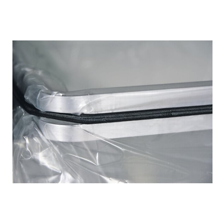 Wertstoffsammler 70l H1000xB400xT380mm lichtgrau Müllsackhalter,Trethebel STUMPF