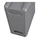 Wertstoffsammler 87l H762xB279xT558mm grau m.Lüftungskanälen RUBBERMAID