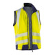 Kübler Weste REFLECTIQ PSA 2 warngelb/dunkelblau Form 7207-1