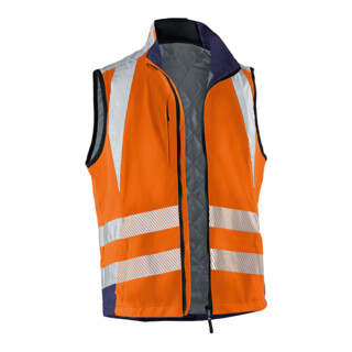 Kübler Weste REFLECTIQ PSA 2 warnorange/dunkelblau Form 7207