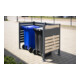 Westmann Afvalcontainerbekleding Planum 2x240L 90 x 170 x 120cm