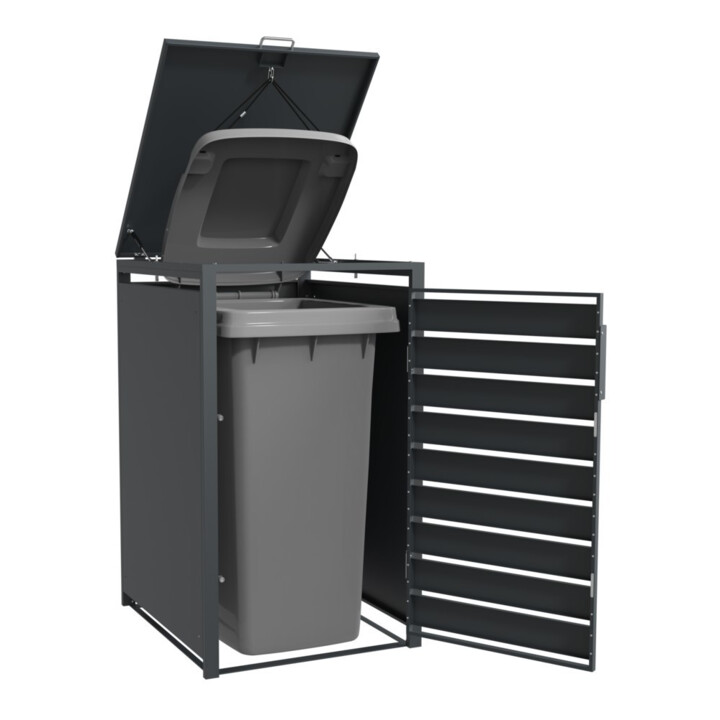 Westmann Bac à ordures Lacina 1x 240 L 80 × 68 × 116 cm