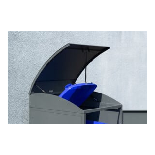 Westmann Bac à ordures Moderna 1 240 L 135 × 83 × 72 cm
