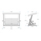 Westmann Balancelle Hollywood Viva 2400 115 x 237 x 175 cm