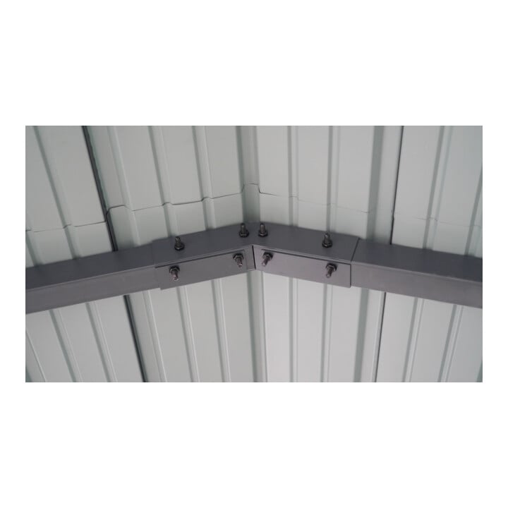 Westmann Carport Kopenhagen L 791 x 597 x 298 cm Grau