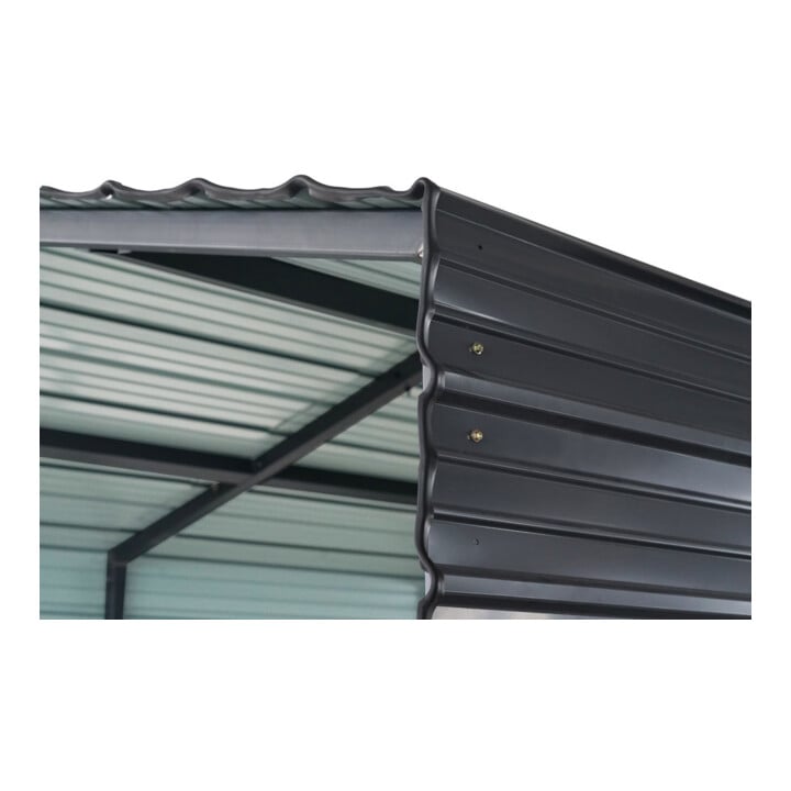 Westmann Carport Kopenhagen S Grau 451 x 305 x 253cm