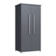 Westmann Gartenschrank Capsa 65 x 90 x 187cm anthrazit