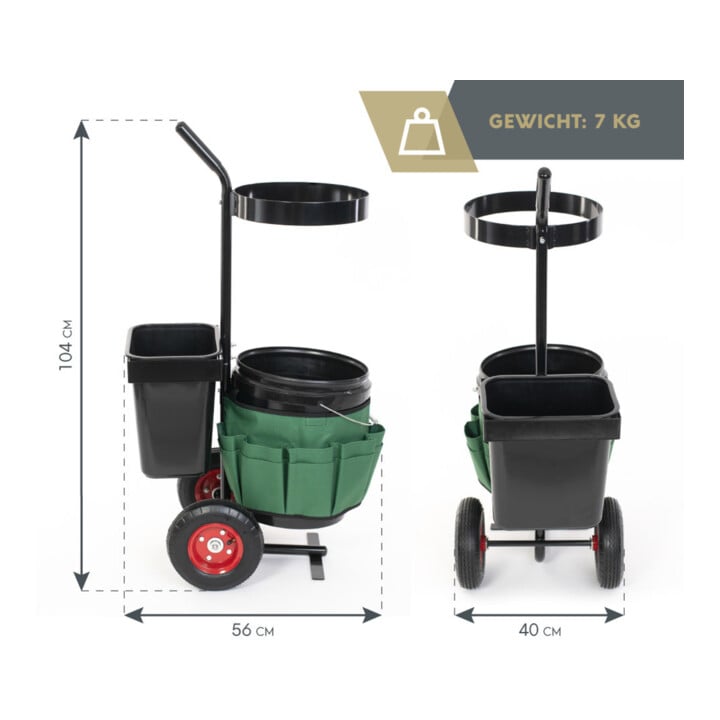 Westmann Gartenwagen Universal 40 x 56 x 104 cm